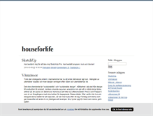 Tablet Screenshot of houseforlife.blogg.se