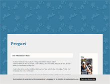 Tablet Screenshot of pregart.blogg.se