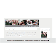 Tablet Screenshot of honmednaglarna.blogg.se