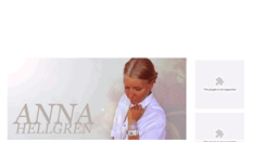 Desktop Screenshot of annaahellgren.blogg.se