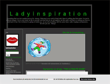 Tablet Screenshot of ladyinspiration.blogg.se