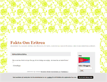 Tablet Screenshot of eritrea.blogg.se