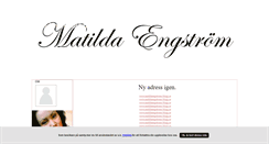 Desktop Screenshot of enmatildas.blogg.se