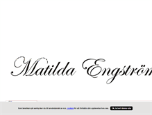 Tablet Screenshot of enmatildas.blogg.se