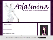 Tablet Screenshot of adalmina.blogg.se