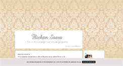 Desktop Screenshot of flickansaara.blogg.se