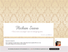 Tablet Screenshot of flickansaara.blogg.se