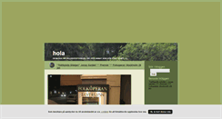 Desktop Screenshot of hola.blogg.se
