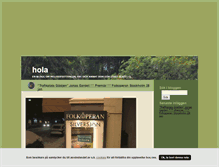 Tablet Screenshot of hola.blogg.se