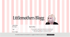 Desktop Screenshot of littlemother.blogg.se