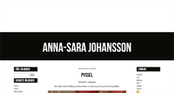 Desktop Screenshot of annasarajohansson.blogg.se