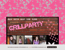 Tablet Screenshot of grillparty.blogg.se