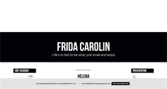 Desktop Screenshot of fridacarolin.blogg.se