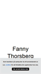Mobile Screenshot of ffannythorsberg.blogg.se