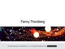 Tablet Screenshot of ffannythorsberg.blogg.se