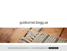 Tablet Screenshot of guldkornet.blogg.se