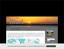 Tablet Screenshot of klart.blogg.se