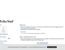 Tablet Screenshot of eerikastaaf.blogg.se