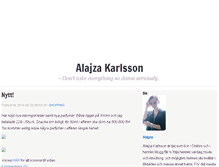 Tablet Screenshot of alajza.blogg.se