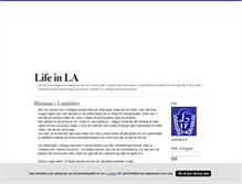 Tablet Screenshot of lifeinla.blogg.se