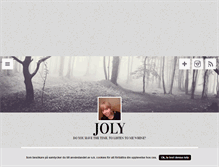 Tablet Screenshot of joly.blogg.se