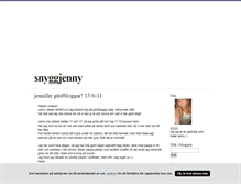Tablet Screenshot of jennytjarnstrom.blogg.se