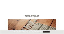 Desktop Screenshot of nellie.blogg.se