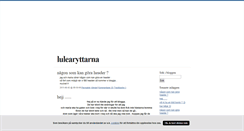 Desktop Screenshot of lulearyttarna.blogg.se