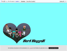 Tablet Screenshot of nordgame.blogg.se
