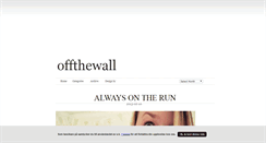 Desktop Screenshot of offthewall.blogg.se