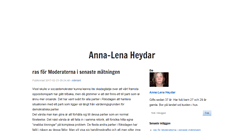 Desktop Screenshot of annalenaheydar.blogg.se