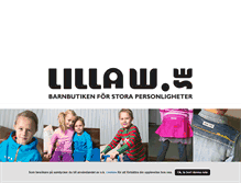 Tablet Screenshot of lillaw.blogg.se
