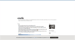 Desktop Screenshot of emeliehellman.blogg.se
