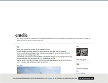 Tablet Screenshot of emeliehellman.blogg.se