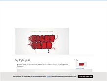Tablet Screenshot of livingroomfightclub.blogg.se