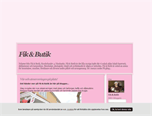 Tablet Screenshot of fikochbutik.blogg.se