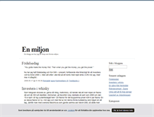 Tablet Screenshot of enmiljon.blogg.se