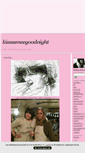 Mobile Screenshot of kissssmeegoodnight.blogg.se