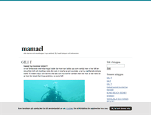 Tablet Screenshot of mamael.blogg.se