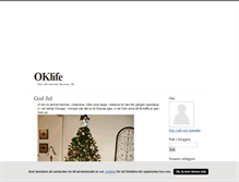 Tablet Screenshot of oklife.blogg.se