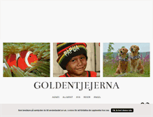 Tablet Screenshot of goldentjejerna.blogg.se