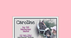 Desktop Screenshot of carolineshastar.blogg.se