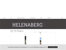 Tablet Screenshot of helenaberg.blogg.se