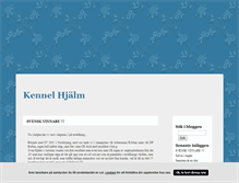 Tablet Screenshot of kennelhjalm.blogg.se