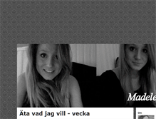 Tablet Screenshot of bymaddie.blogg.se