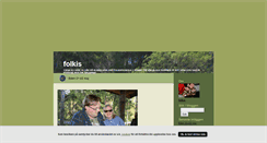 Desktop Screenshot of folkis.blogg.se