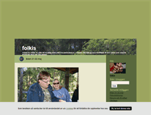 Tablet Screenshot of folkis.blogg.se