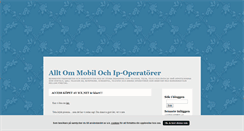 Desktop Screenshot of mobiloperatorer.blogg.se