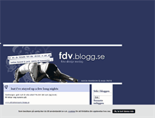 Tablet Screenshot of fdv.blogg.se