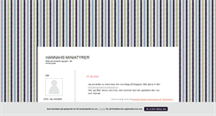 Desktop Screenshot of hannahsminiatyrer.blogg.se